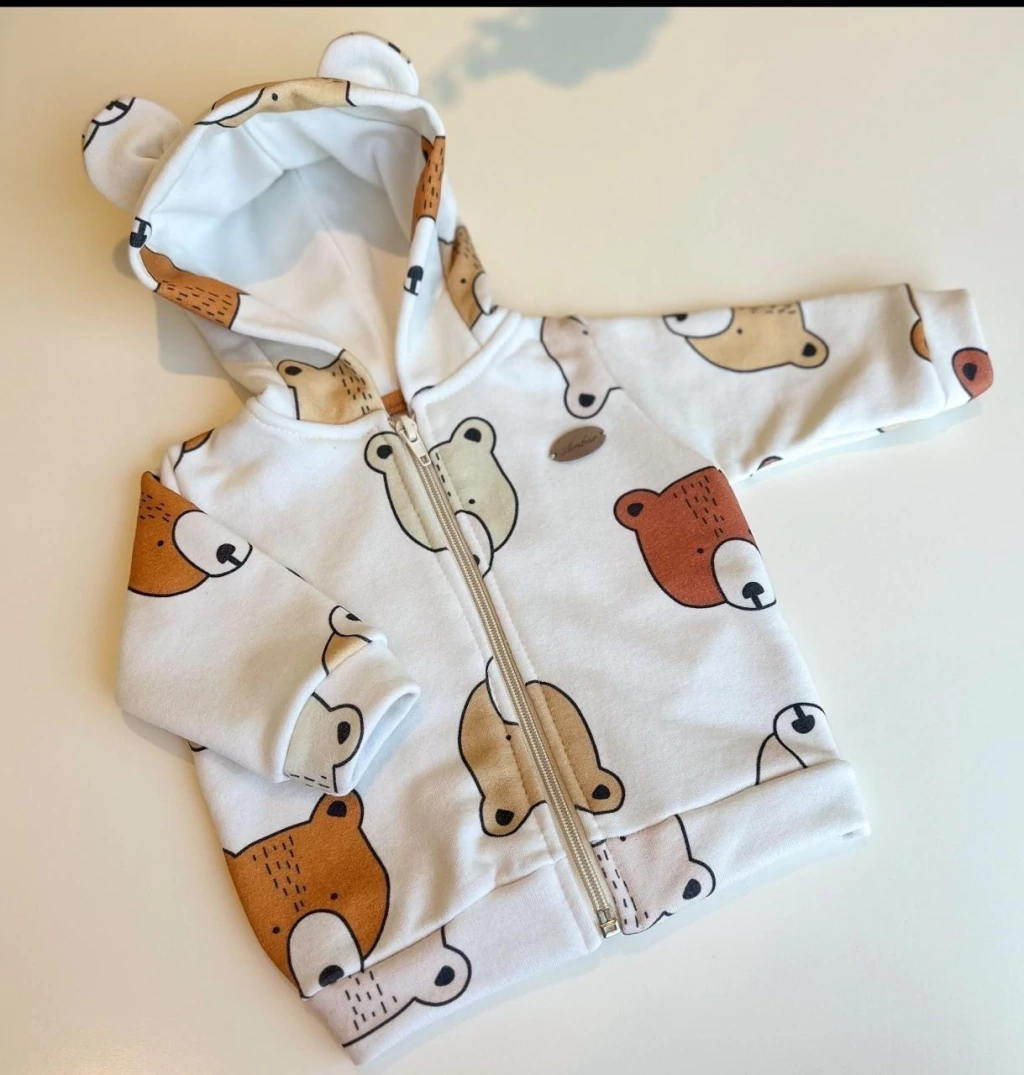 CAMPERA RUSTUCA DE OSO ( SE VENDE EN CONJUNTO CON EL PANTALON) – Pañalera Belyan